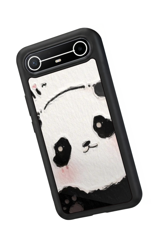 Tecno Spark Slim 5G Uyumlu Panda Tasarımlı Glossy Premium Kılıf