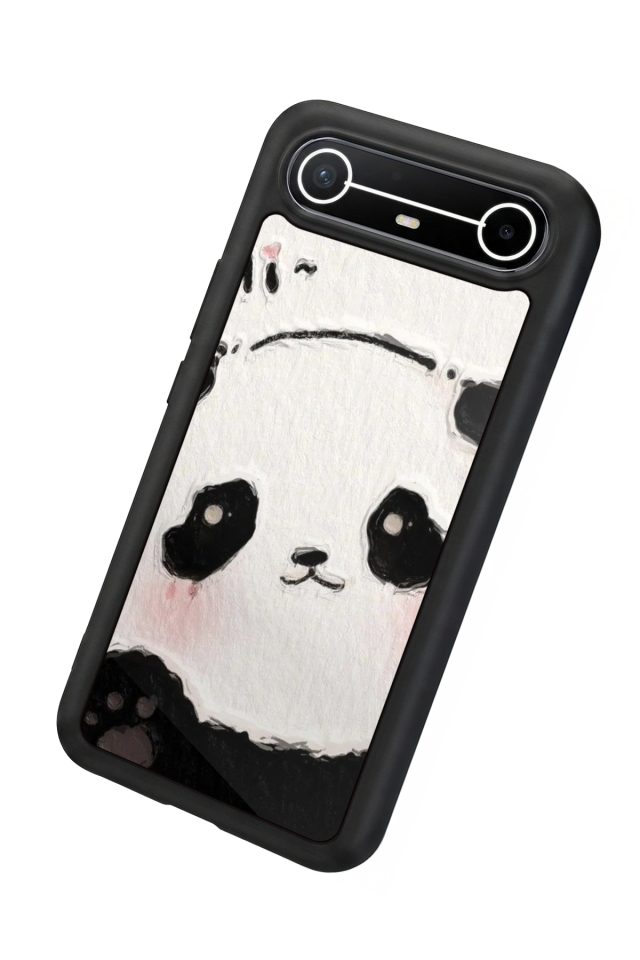 Tecno Spark Slim 5G Uyumlu Panda Tasarımlı Glossy Premium Kılıf