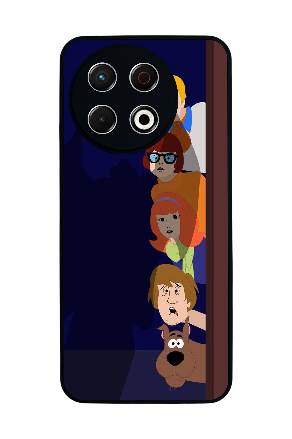 Tecno Spark 30 Pro Uyumlu Scooby Doo Tasarımlı Glossy Premium Kılıf