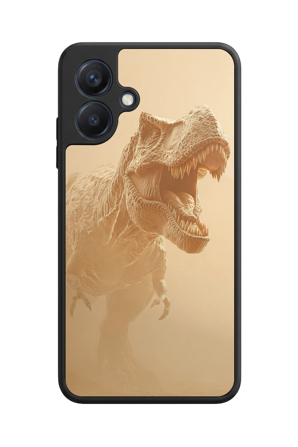 Samsung Galaxy A07 Uyumlu Dinazor Tasarımlı Glossy Premium Kılıf