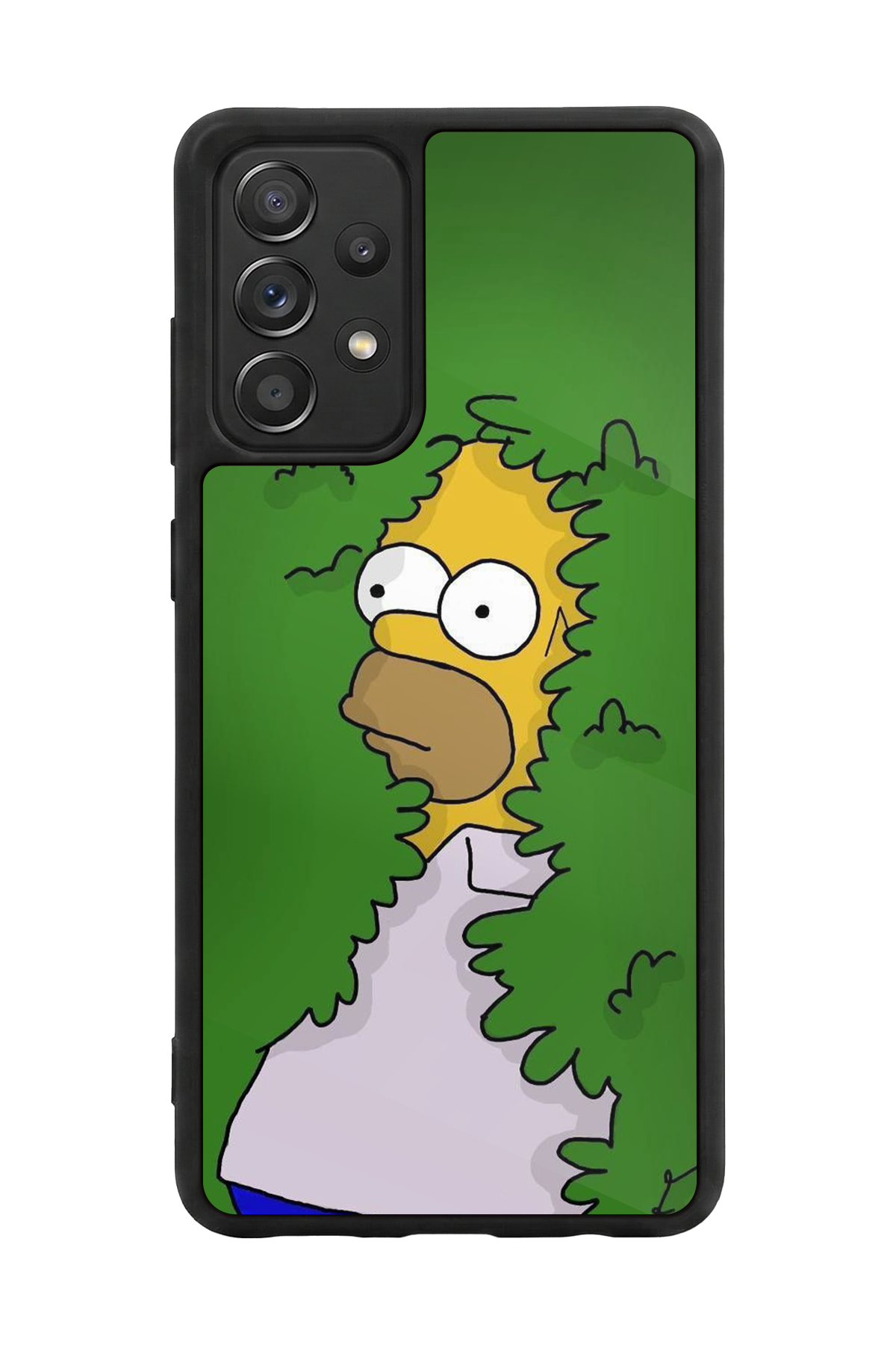 Samsung Galaxy A72 Uyumlu The Simpsons Tasarımlı Glossy Premium Kılıf