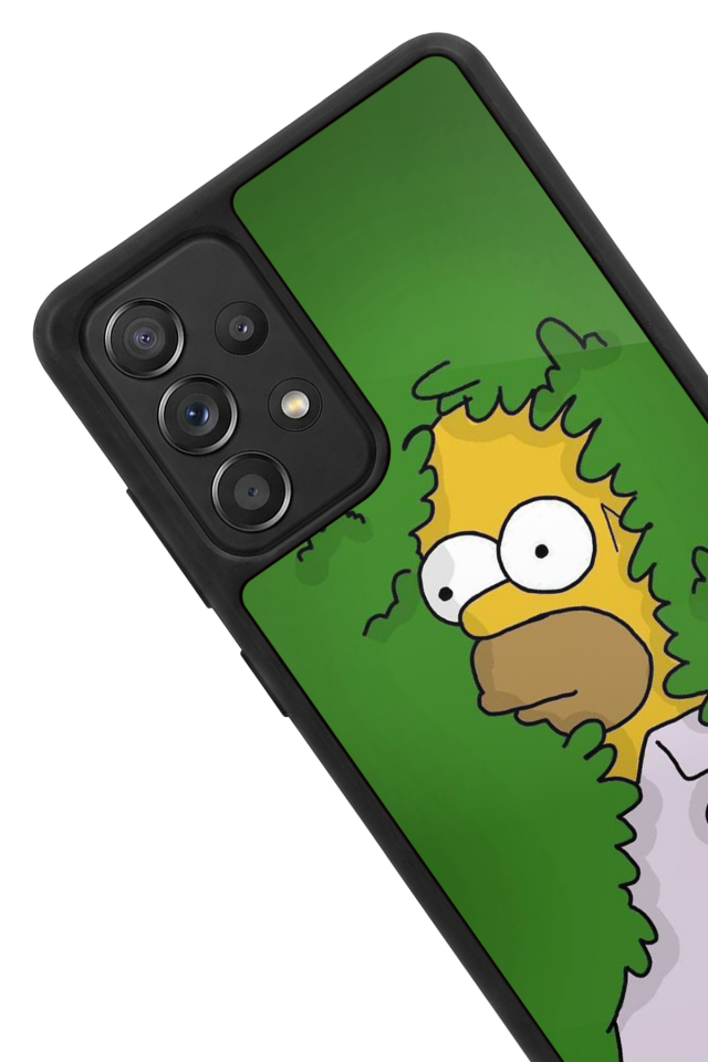 Samsung Galaxy A72 Uyumlu The Simpsons Tasarımlı Glossy Premium Kılıf