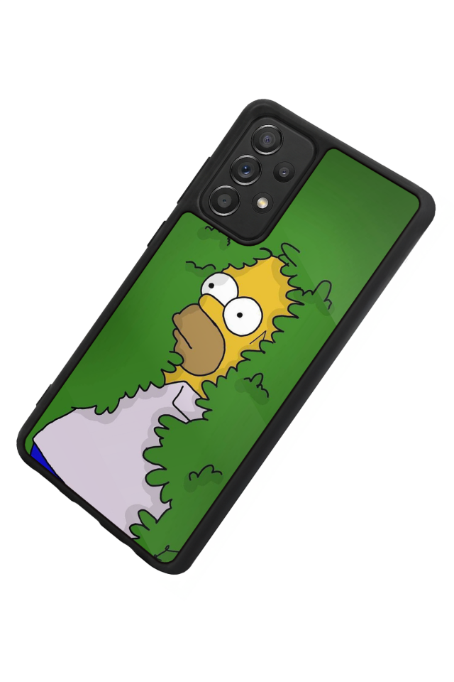 Samsung Galaxy A72 Uyumlu The Simpsons Tasarımlı Glossy Premium Kılıf