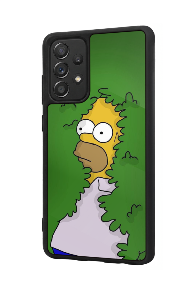 Samsung Galaxy A72 Uyumlu The Simpsons Tasarımlı Glossy Premium Kılıf