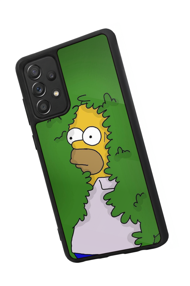 Samsung Galaxy A72 Uyumlu The Simpsons Tasarımlı Glossy Premium Kılıf