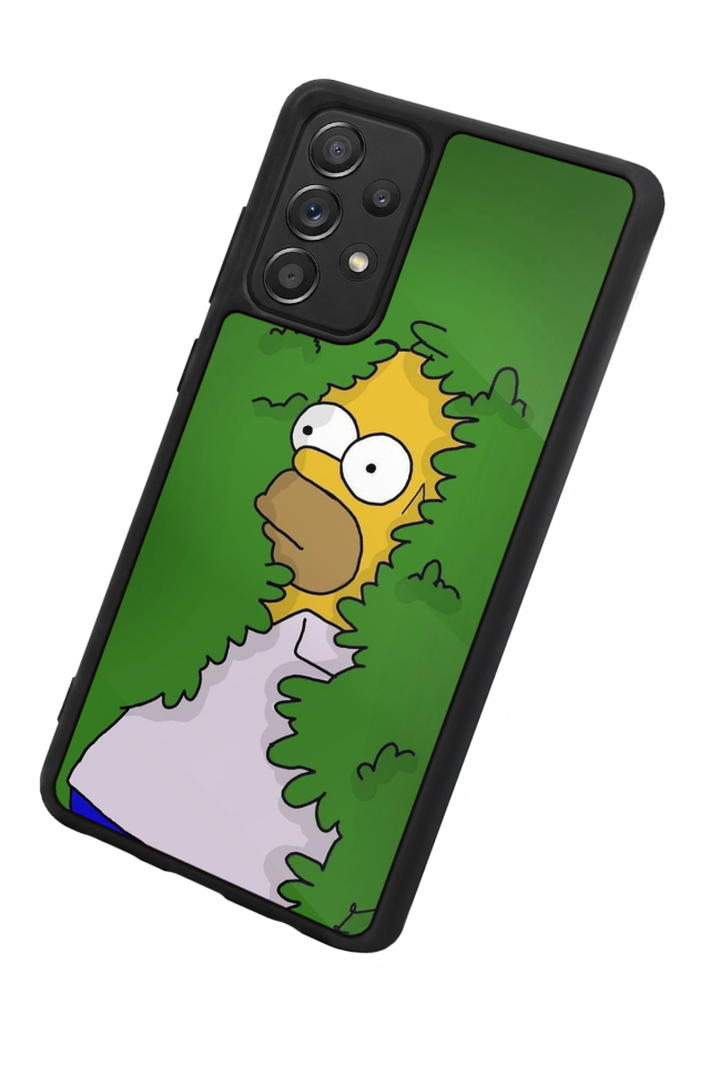 Samsung Galaxy A72 Uyumlu The Simpsons Tasarımlı Glossy Premium Kılıf