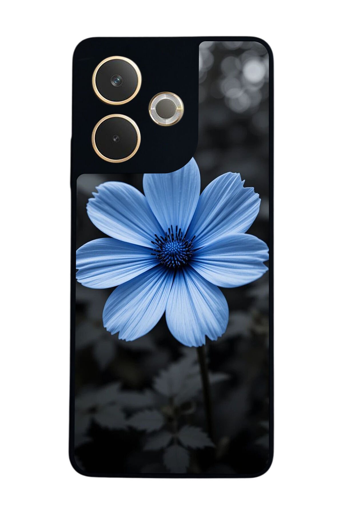Oppo A5 Pro Uyumlu Cicek Tasarımlı Glossy Premium Kılıf