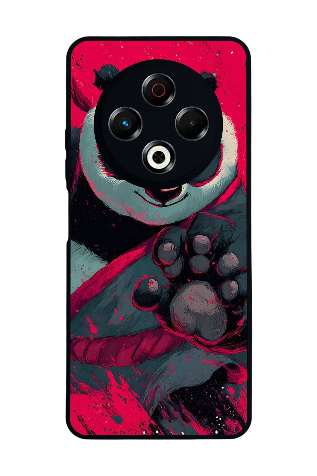 Tecno Spark 30 Uyumlu Kung Fu Panda Tasarımlı Glossy Premium Kılıf