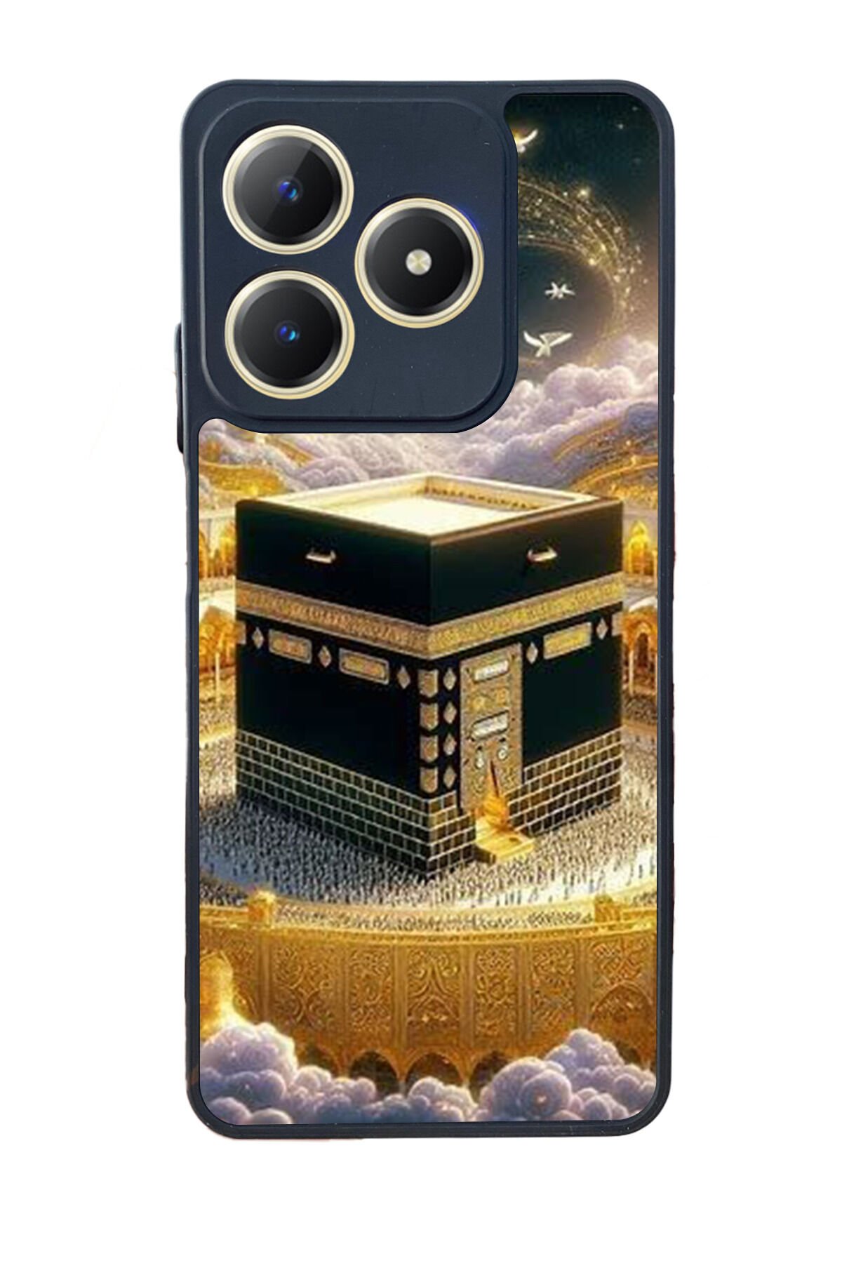 Realme C63 Mat Uyumlu Siyah Kılıf – Yumuşak Silikon, Koruyucu, Şok Emici Kapak