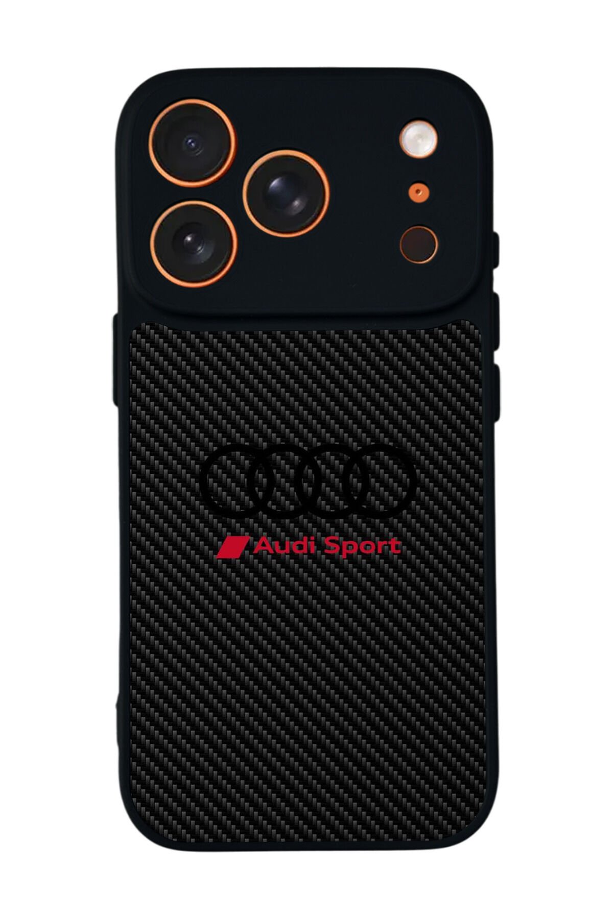 iPhone 17 Pro Uyumlu Audi Tasarımlı Glossy Premium Kılıf