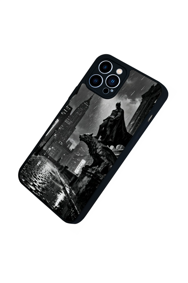 iPhone 12 Pro Max Uyumlu Batman Tasarımlı Glossy Premium Kılıf