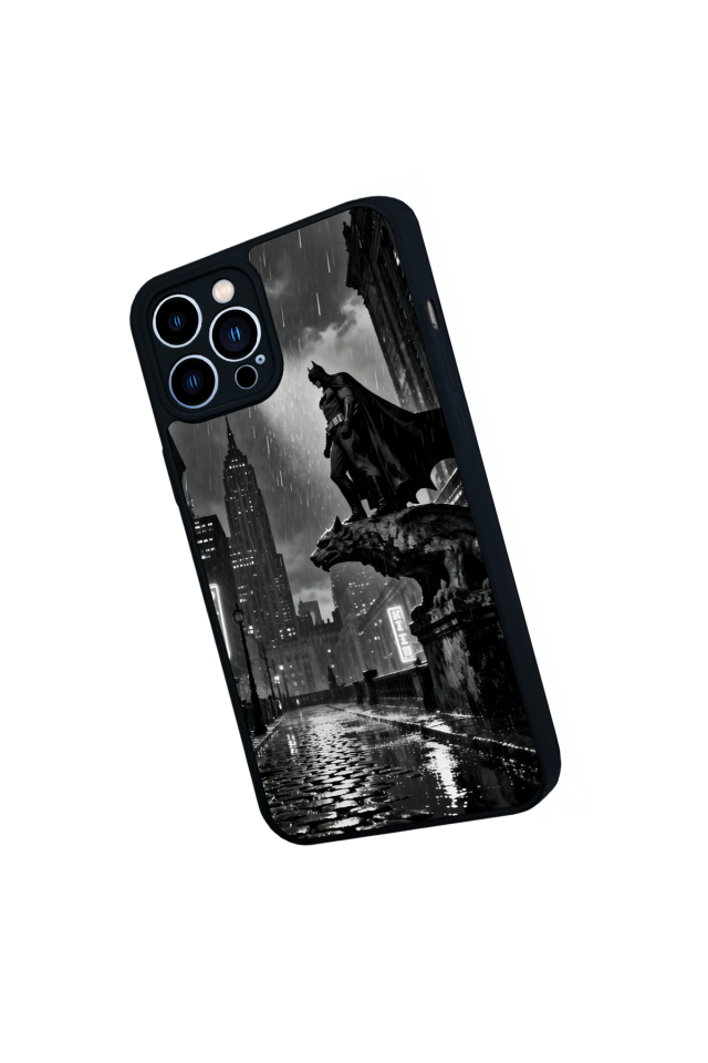 iPhone 12 Pro Max Uyumlu Batman Tasarımlı Glossy Premium Kılıf