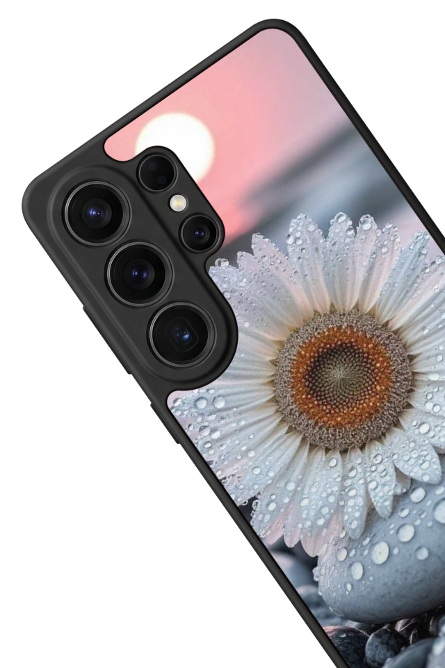 Samsung Galaxy S26 Ultra Uyumlu Cicek Tasarımlı Glossy Premium Kılıf