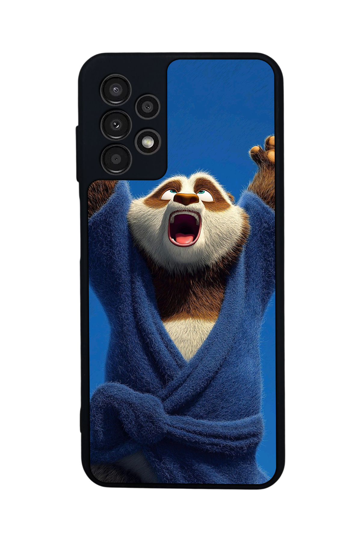 Samsung Galaxy A23 Uyumlu Kung Fu Panda Tasarımlı Glossy Premium Kılıf