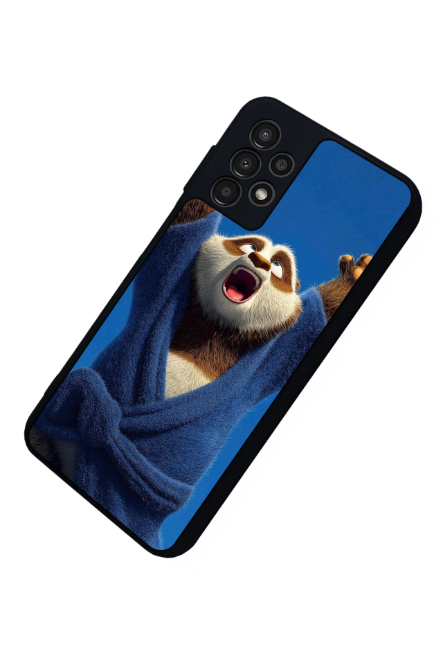 Samsung Galaxy A23 Uyumlu Kung Fu Panda Tasarımlı Glossy Premium Kılıf