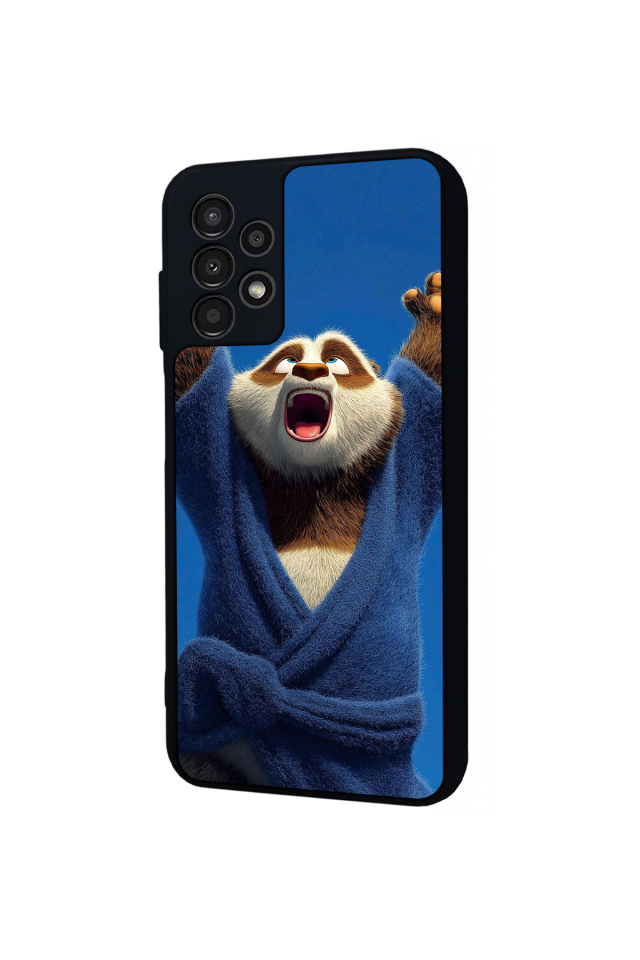 Samsung Galaxy A23 Uyumlu Kung Fu Panda Tasarımlı Glossy Premium Kılıf