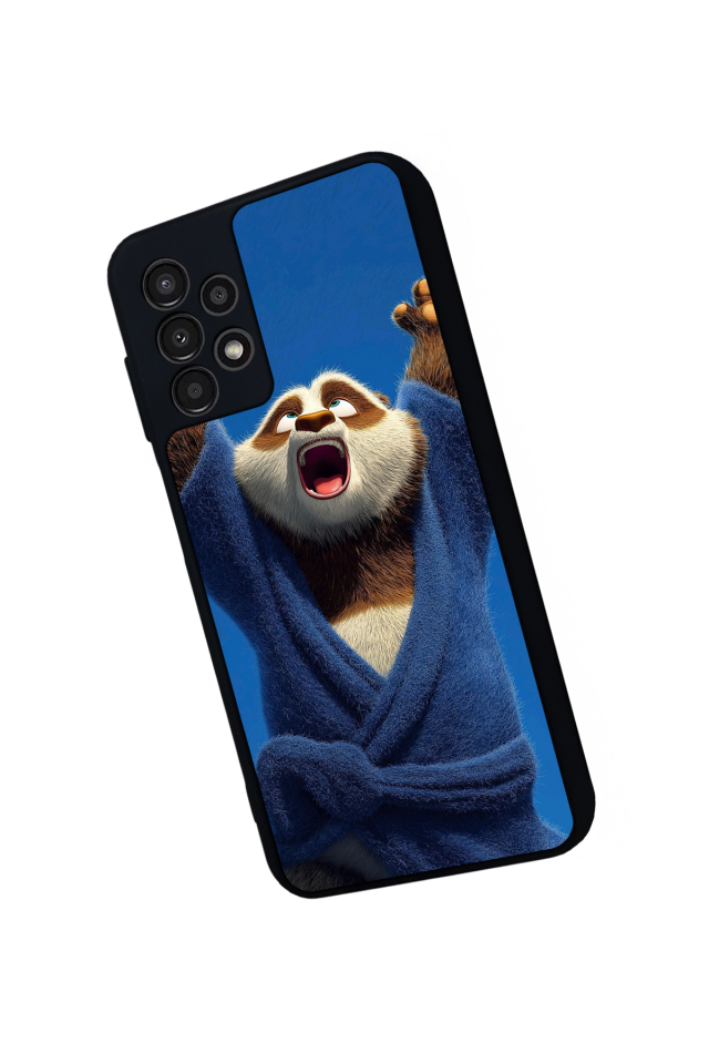 Samsung Galaxy A23 Uyumlu Kung Fu Panda Tasarımlı Glossy Premium Kılıf