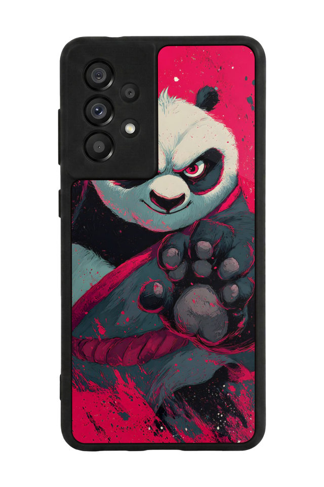 Samsung Galaxy A73 Uyumlu Kung Fu Panda Tasarımlı Glossy Premium Kılıf