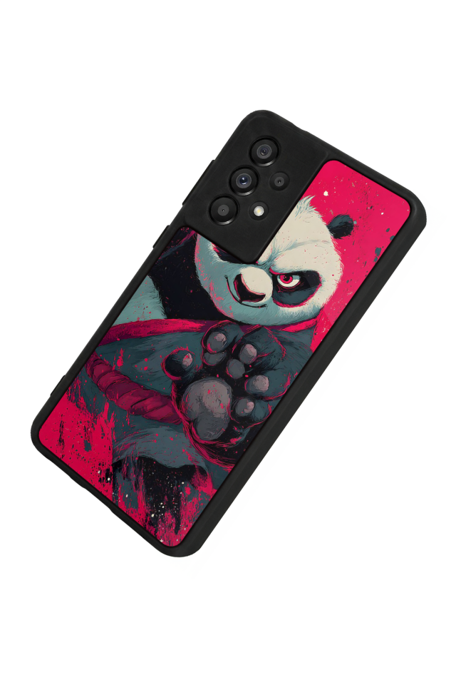 Samsung Galaxy A73 Uyumlu Kung Fu Panda Tasarımlı Glossy Premium Kılıf