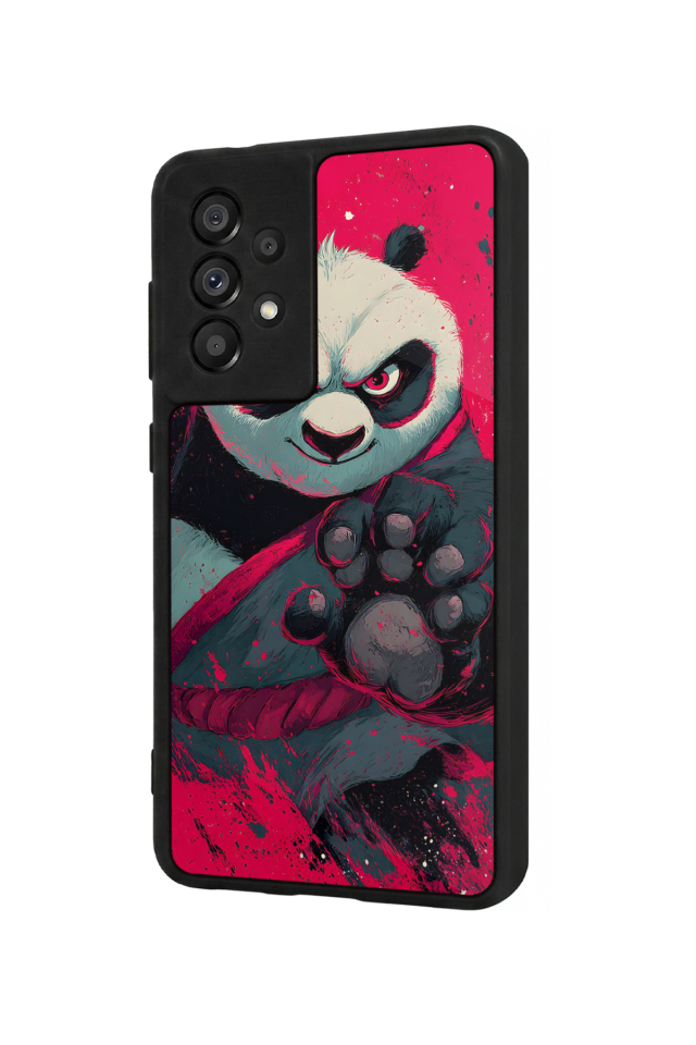 Samsung Galaxy A73 Uyumlu Kung Fu Panda Tasarımlı Glossy Premium Kılıf