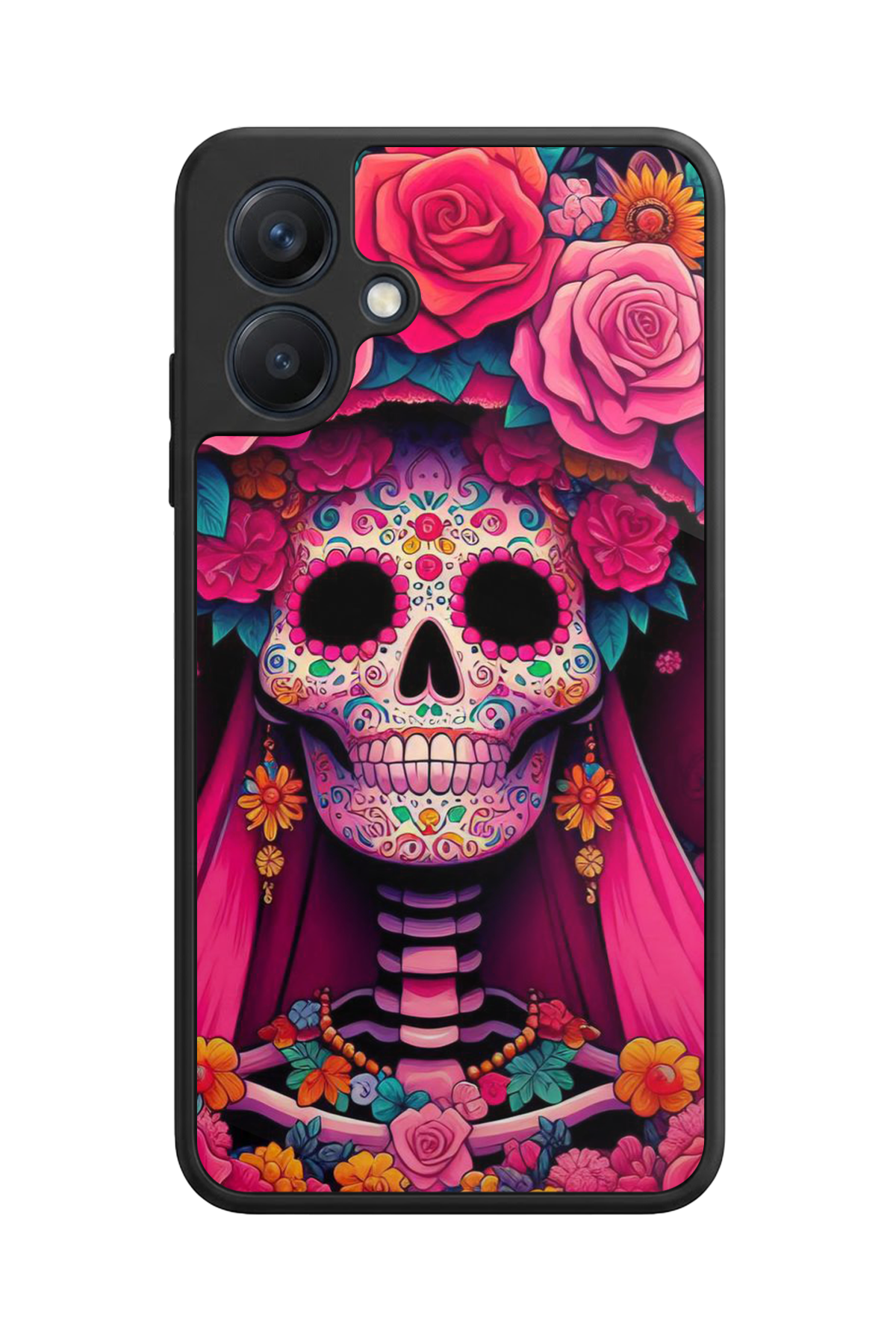 Samsung Galaxy A07 Uyumlu KuruKafa Tasarımlı Glossy Premium Kılıf