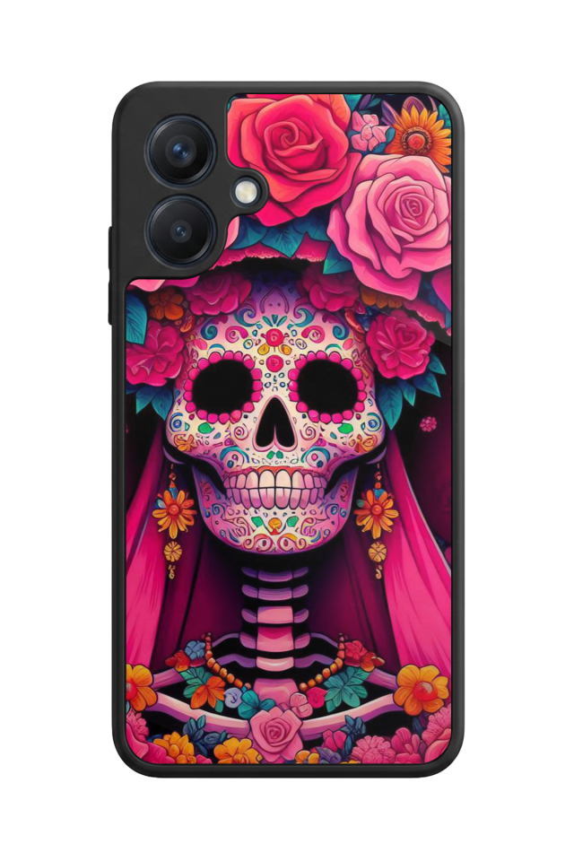 Samsung Galaxy A07 Uyumlu KuruKafa Tasarımlı Glossy Premium Kılıf