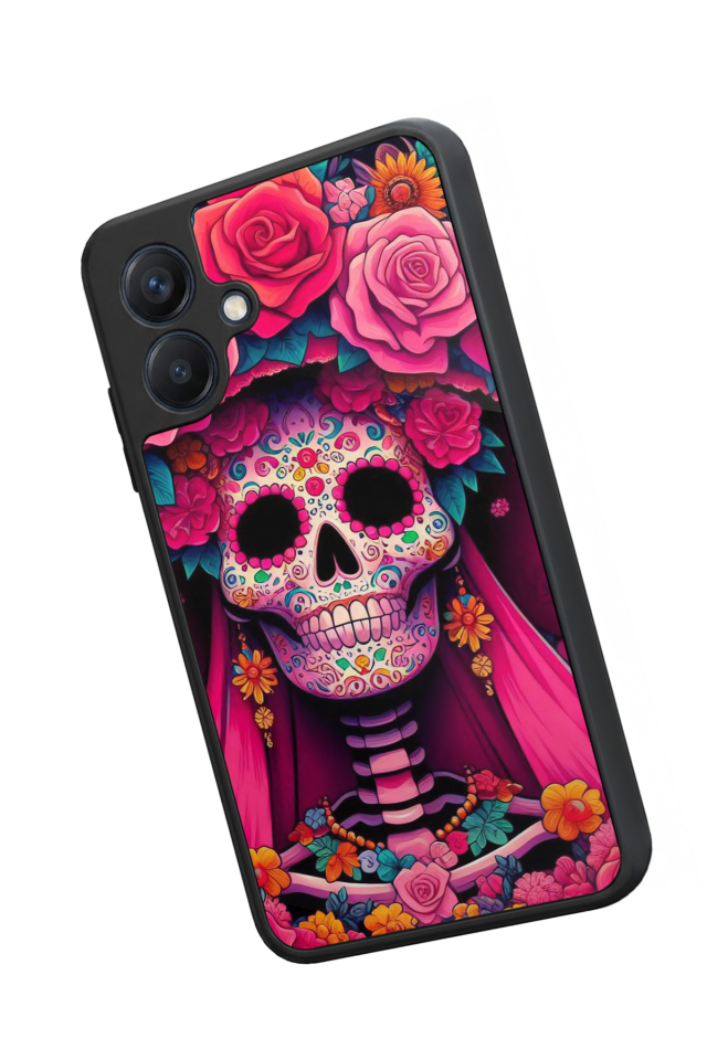 Samsung Galaxy A07 Uyumlu KuruKafa Tasarımlı Glossy Premium Kılıf