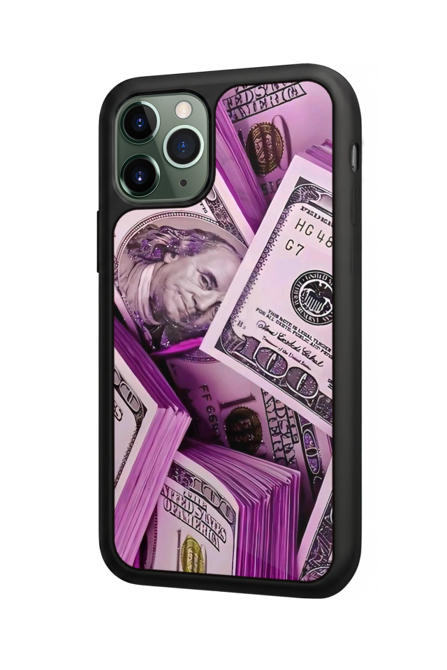 iPhone 11 Pro Uyumlu Money Para Tasarımlı Glossy Premium Kılıf