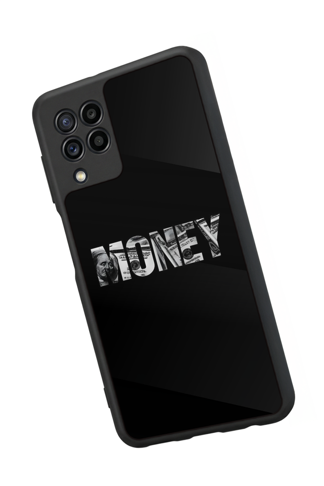 Samsung Galaxy M22 Uyumlu Money Para Tasarımlı Glossy Premium Kılıf