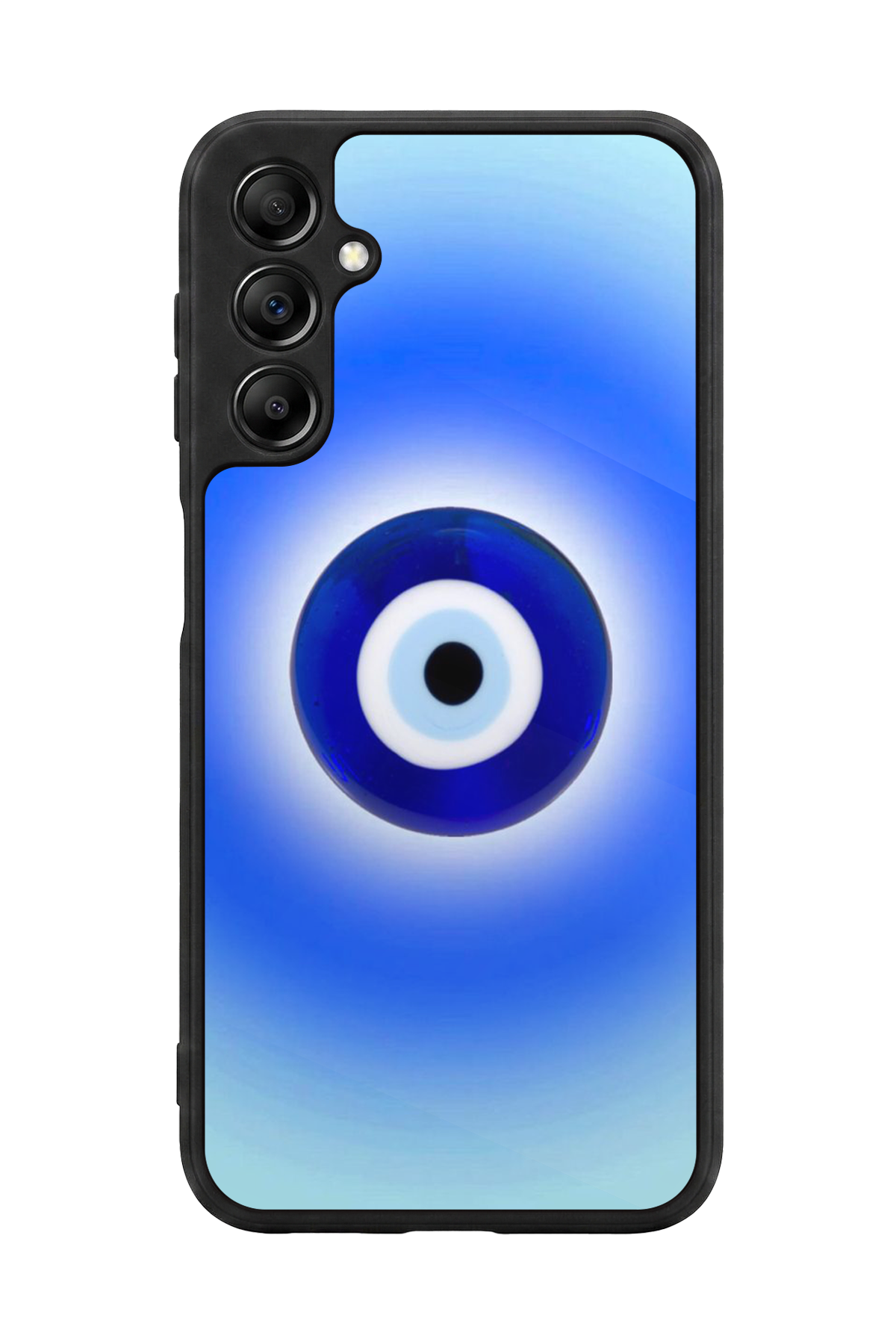 Samsung Galaxy A14 Uyumlu Nazar Tasarımlı Glossy Premium Kılıf