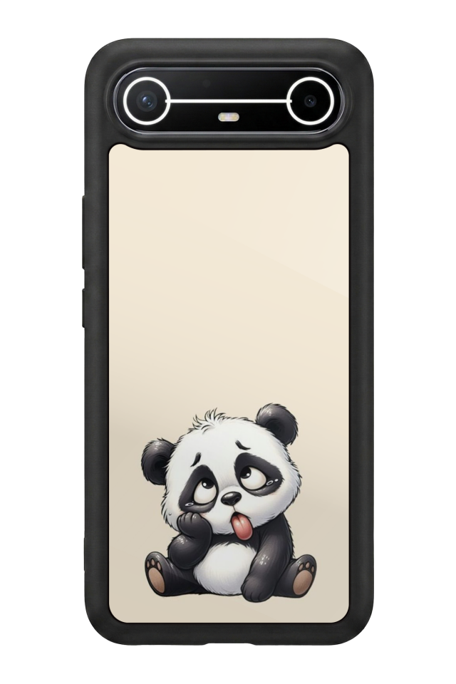 Tecno Spark Slim 5G Uyumlu Panda Tasarımlı Glossy Premium Kılıf
