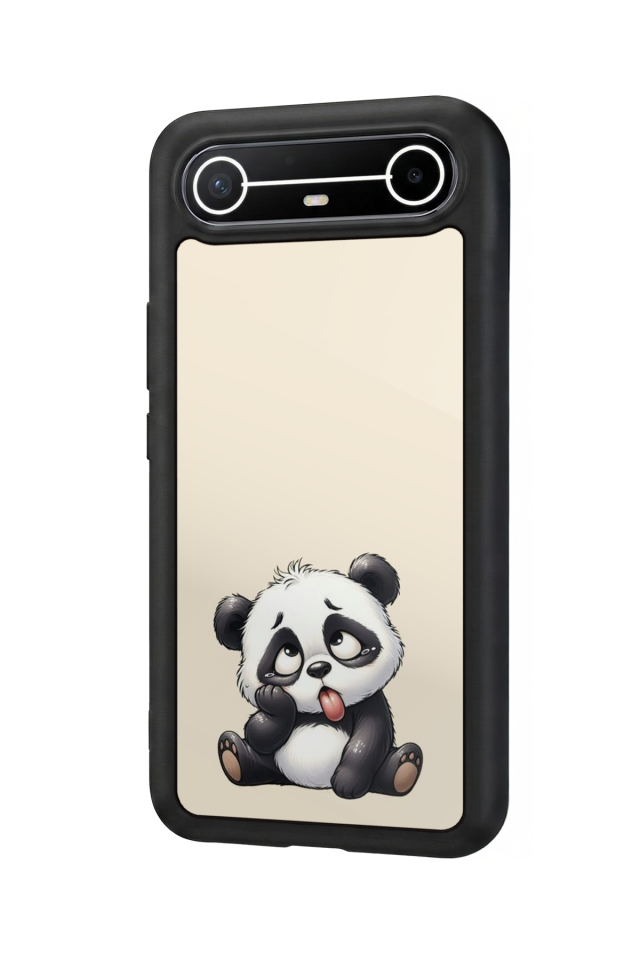 Tecno Spark Slim 5G Uyumlu Panda Tasarımlı Glossy Premium Kılıf