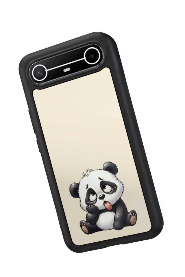 Tecno Spark Slim 5G Uyumlu Panda Tasarımlı Glossy Premium Kılıf