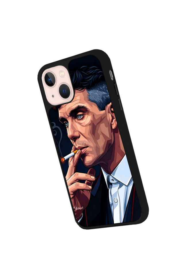 iPhone 14 Plus Uyumlu Peaky Blinders Tasarımlı Glossy Premium Kılıf