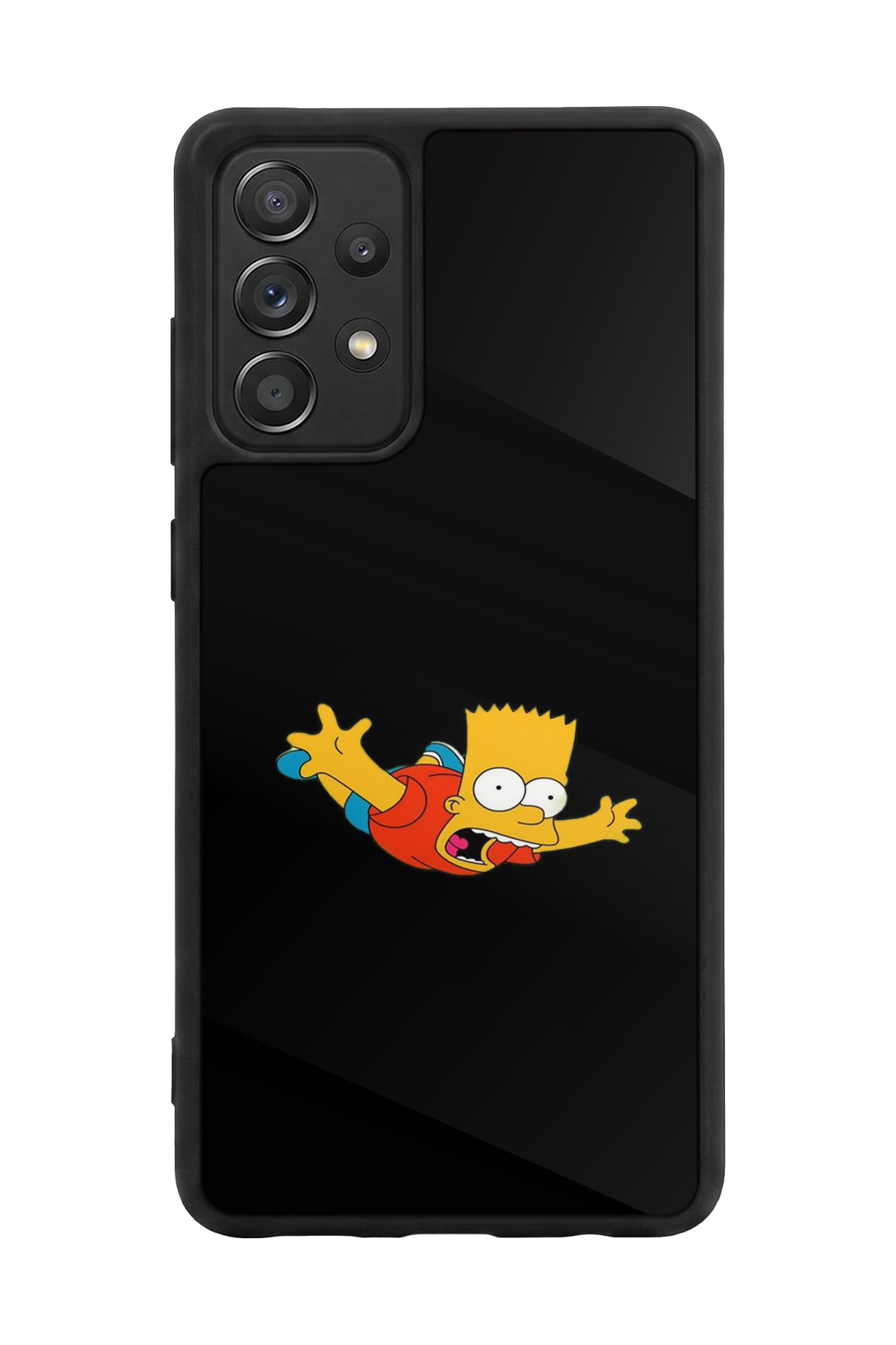 Samsung Galaxy A72 Uyumlu The Simpsons Tasarımlı Glossy Premium Kılıf