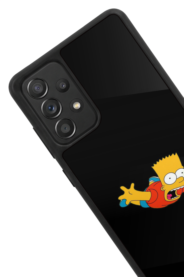 Samsung Galaxy A72 Uyumlu The Simpsons Tasarımlı Glossy Premium Kılıf