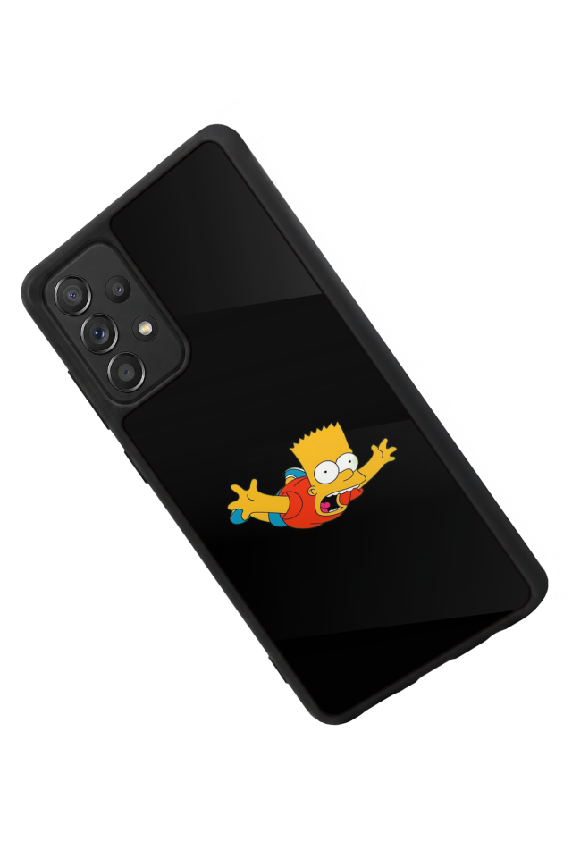 Samsung Galaxy A72 Uyumlu The Simpsons Tasarımlı Glossy Premium Kılıf