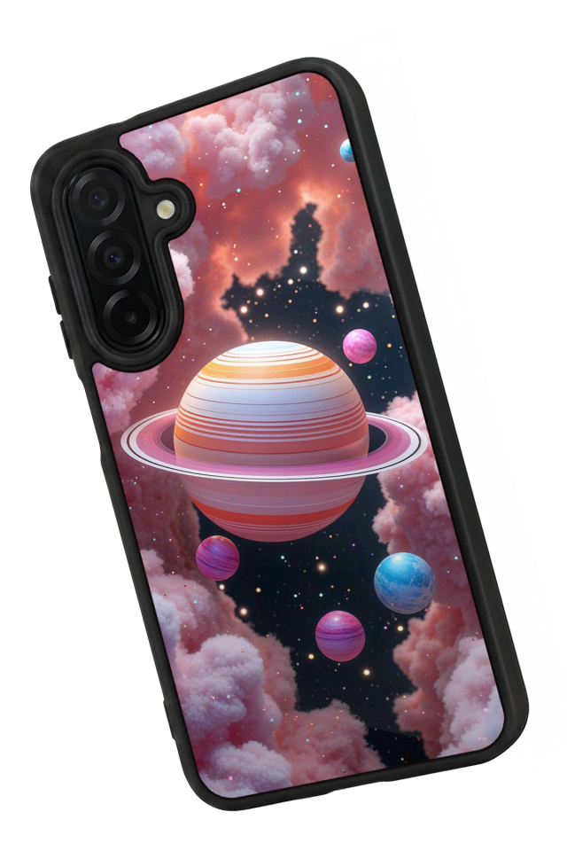 Samsung Galaxy A26 Uyumlu Uzay Tasarımlı Glossy Premium Kılıf