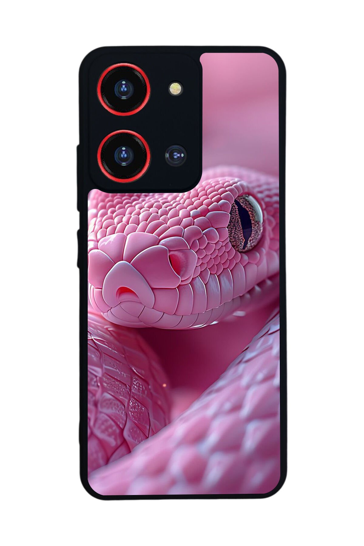 Reeder S19 Max Pro S 108MP Uyumlu Yılan Tasarımlı Glossy Premium Kılıf