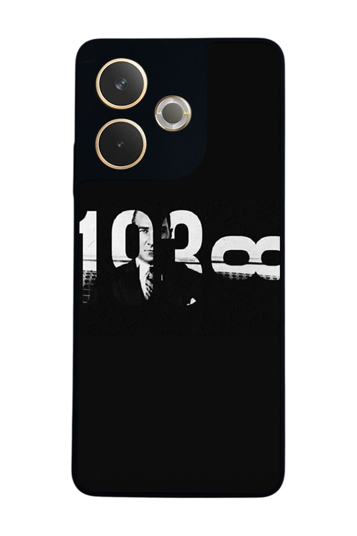 Oppo A5 Pro Uyumlu Mustafa Kemal Ataturk Tasarımlı Glossy Premium Kılıf