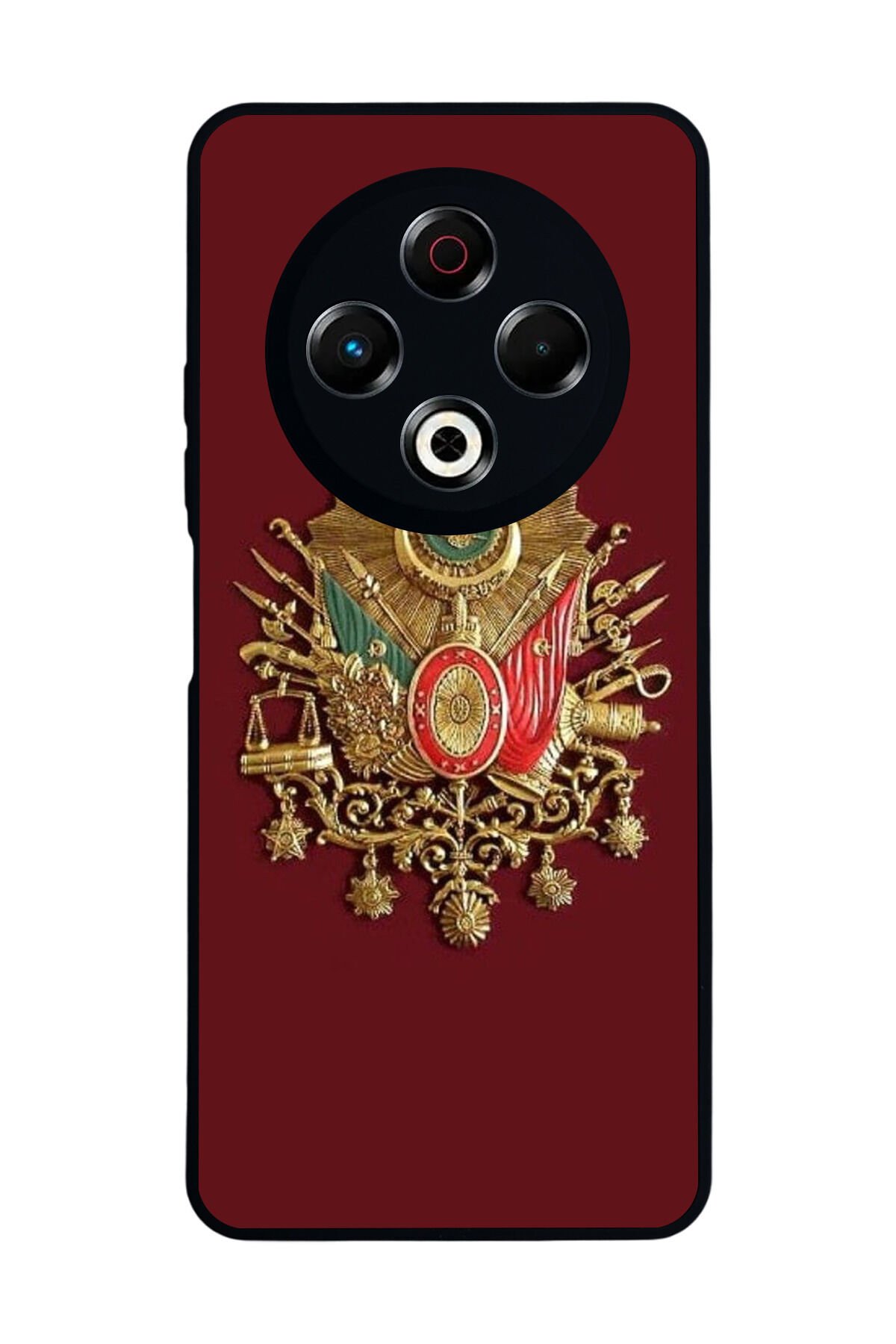 Tecno Spark 30 Uyumlu OsmanliTugrasi Tasarımlı Glossy Premium Kılıf