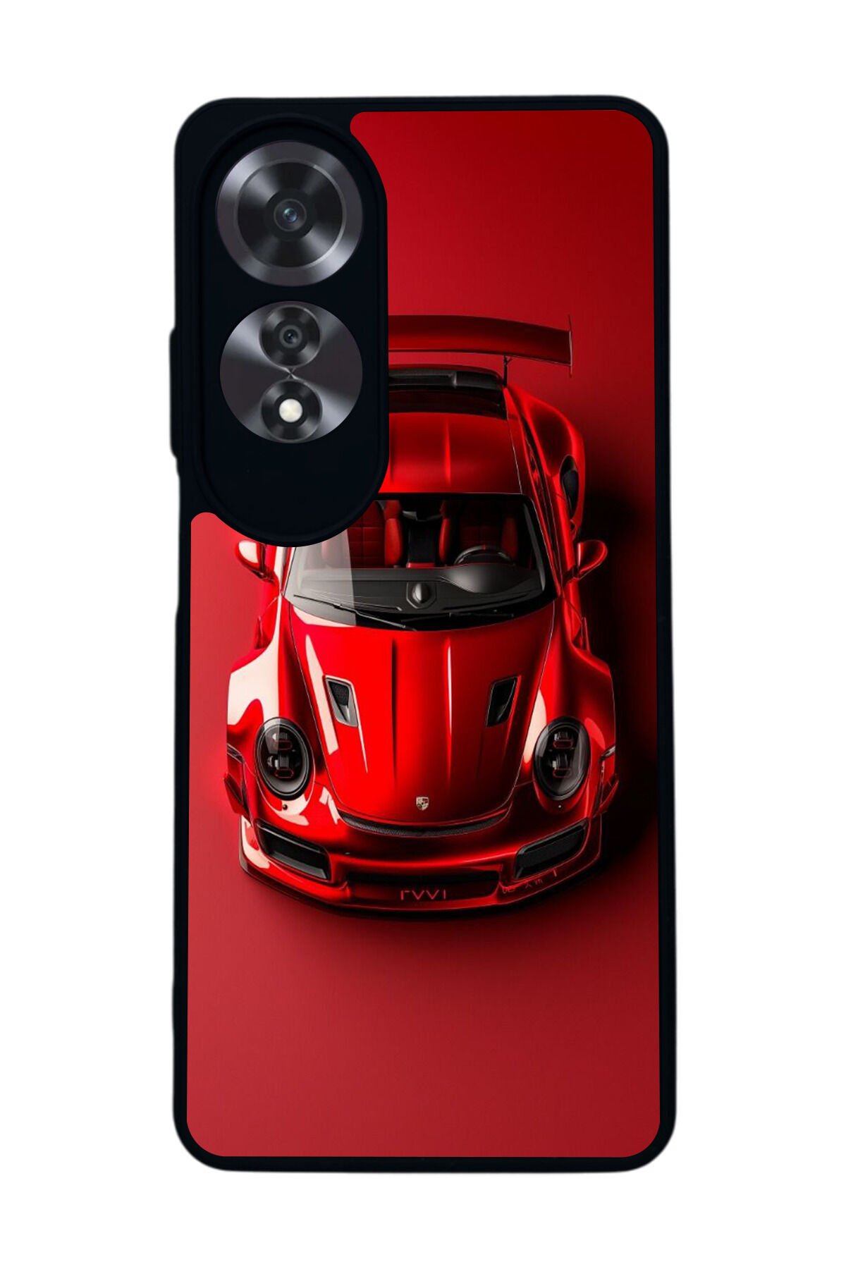 Oppo A60 Mat Siyah uyumlu Kılıf – Yumuşak Silikon, Koruyucu, Şok Emici Kapak