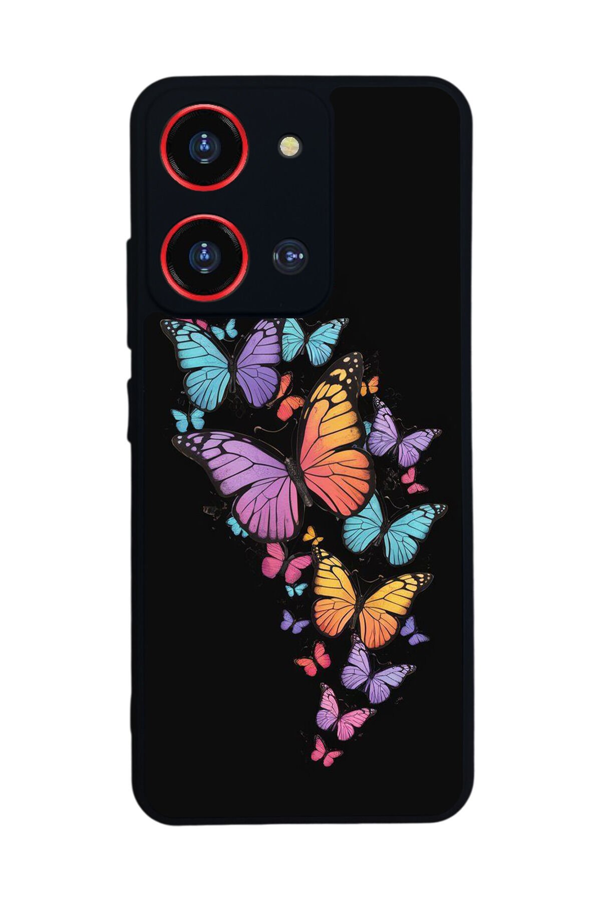 Reeder S19 Max Pro S ZOOM Uyumlu Kelebek Tasarımlı Glossy Premium Kılıf