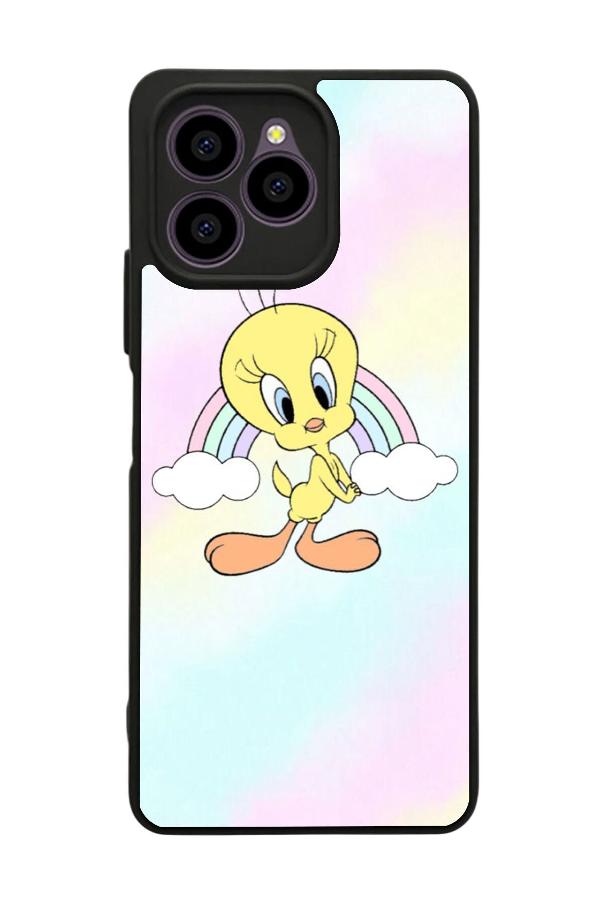Omix X6 Uyumlu Tweety Tasarımlı Glossy Premium Kılıf