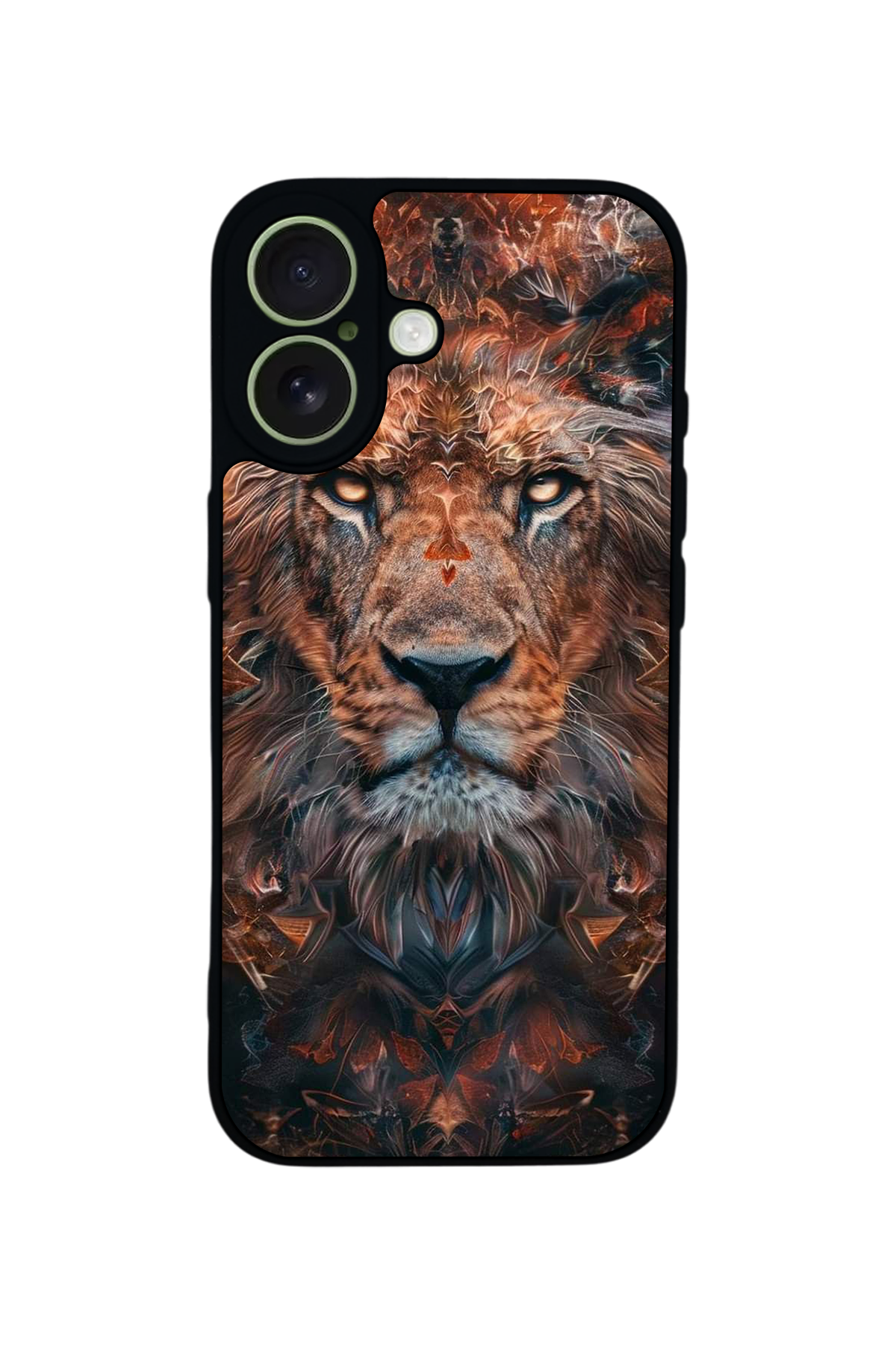 iPhone 17 Uyumlu Aslan Tasarımlı Glossy Premium Kılıf