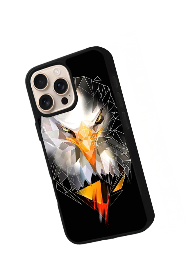iPhone 16 Pro Uyumlu Besiktas Tasarımlı Glossy Premium Kılıf