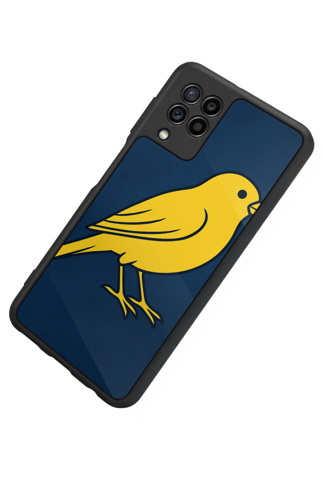 Samsung Galaxy M32 Uyumlu Fenerbahce Tasarımlı Glossy Premium Kılıf
