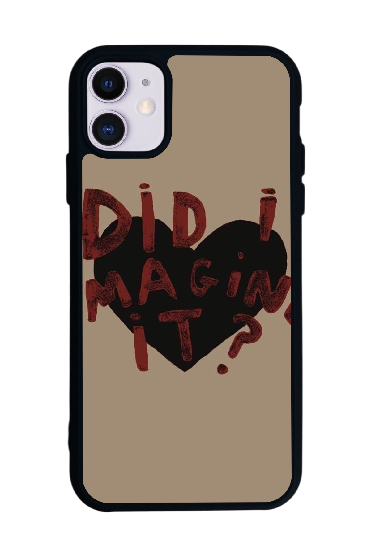 iPhone 11 Uyumlu Kalp Love Tasarımlı Glossy Premium Kılıf