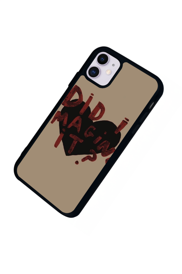 iPhone 11 Uyumlu Kalp Love Tasarımlı Glossy Premium Kılıf