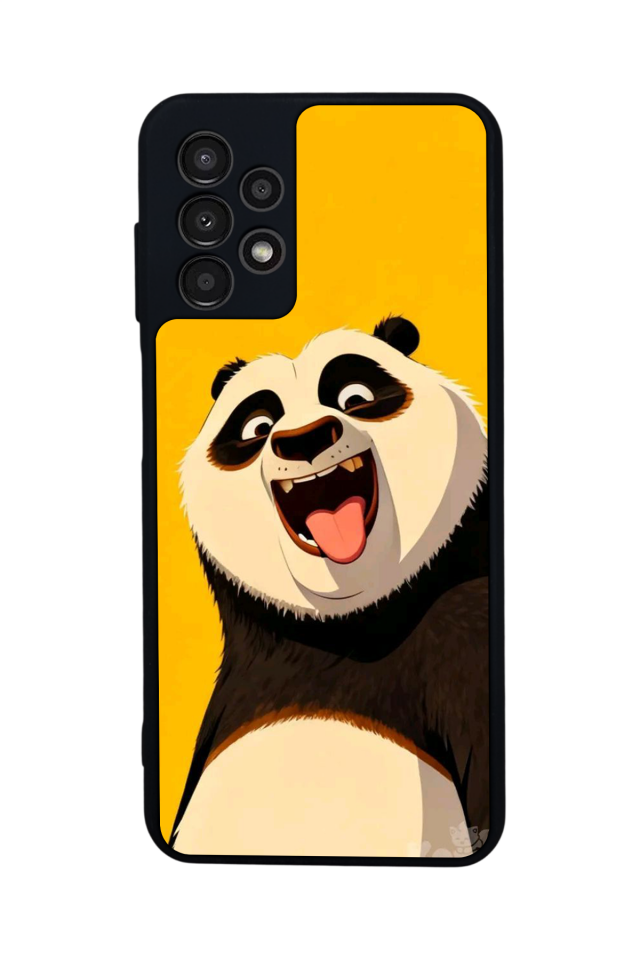 Samsung Galaxy A23 Uyumlu Kung Fu Panda Tasarımlı Glossy Premium Kılıf